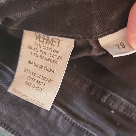VERVET Black Skinny Jeans - Picture 6 of 8